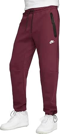 Nike Sportswear Men's TECH Fleece Pants, Dark Beetroot, XL